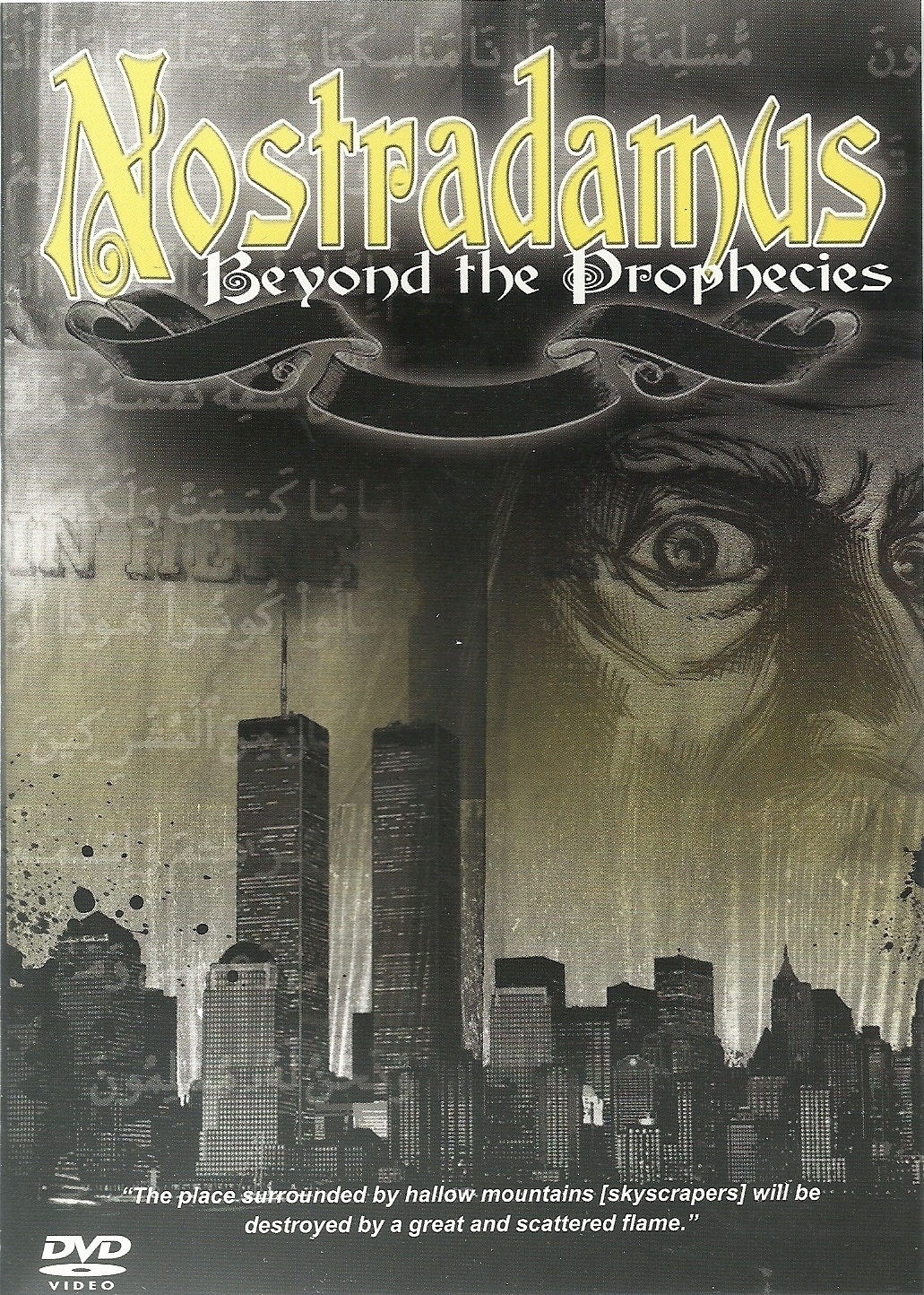 NOSTRADAMUS BEYOND THE PROPHECIES DVD - THE WARNINGS HE LEFT US