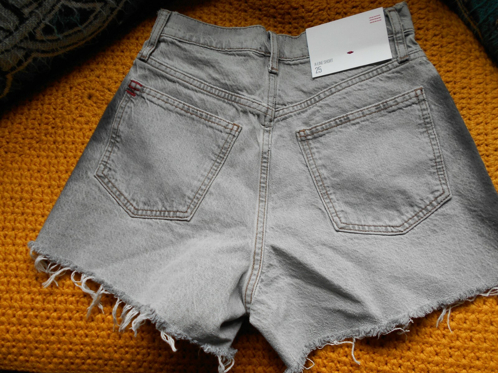 Distressed Light Black Women's Shorts 