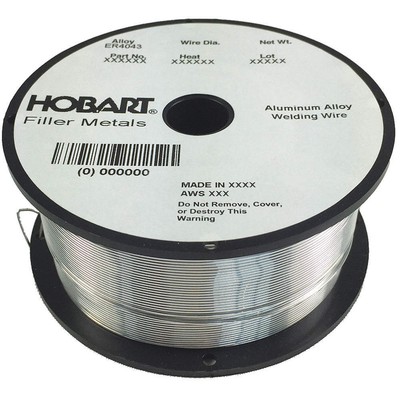 HOBART S163208-G18 MIG Welding Wire,Solid,Aluminum,1 lb. 54JK66