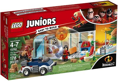 Lego Juniors The Incredibles 10761 THE GREAT HOME ESCAPE Pixar