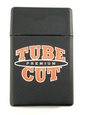 3 Gambler Tube Cut King Size Cigarette Case Hard Flip Top Strong Heavy Duty  Box