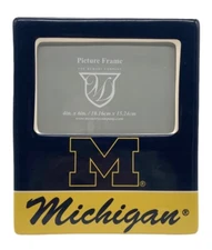 Michigan Wolverines Ceramic Picture Frame by The Memory Company-New