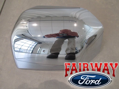 15 thru 20 F-150 OEM Genuine Ford Chrome Mirror Cover Skull Cap LEFT DRIVER
