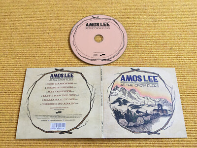 CD:  Amos Lee - As the Crow Flies - Neuwertig - Cardboard Cover