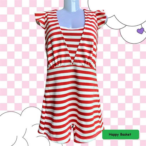 Swimsuits For Women One Piece Tummy Control Vintage Bathing Suits Retro Swimwear - Picture 11 of 22