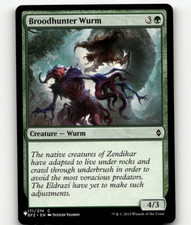 MTG Broodhunter Wurm Mystery Booster - Battle for Zendikar 171/274 Regular...
