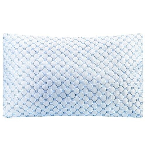 Memory Foam Cooling Pillow Heat and Moisture Reducing Ice Si