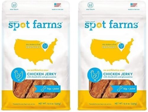 Human-Grade All-Natural Chicken Jerky Dog Treats for Joint Health (24 oz)