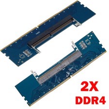 2Pcs Laptop DDR4 RAM to Desktop Adapter Card ...
