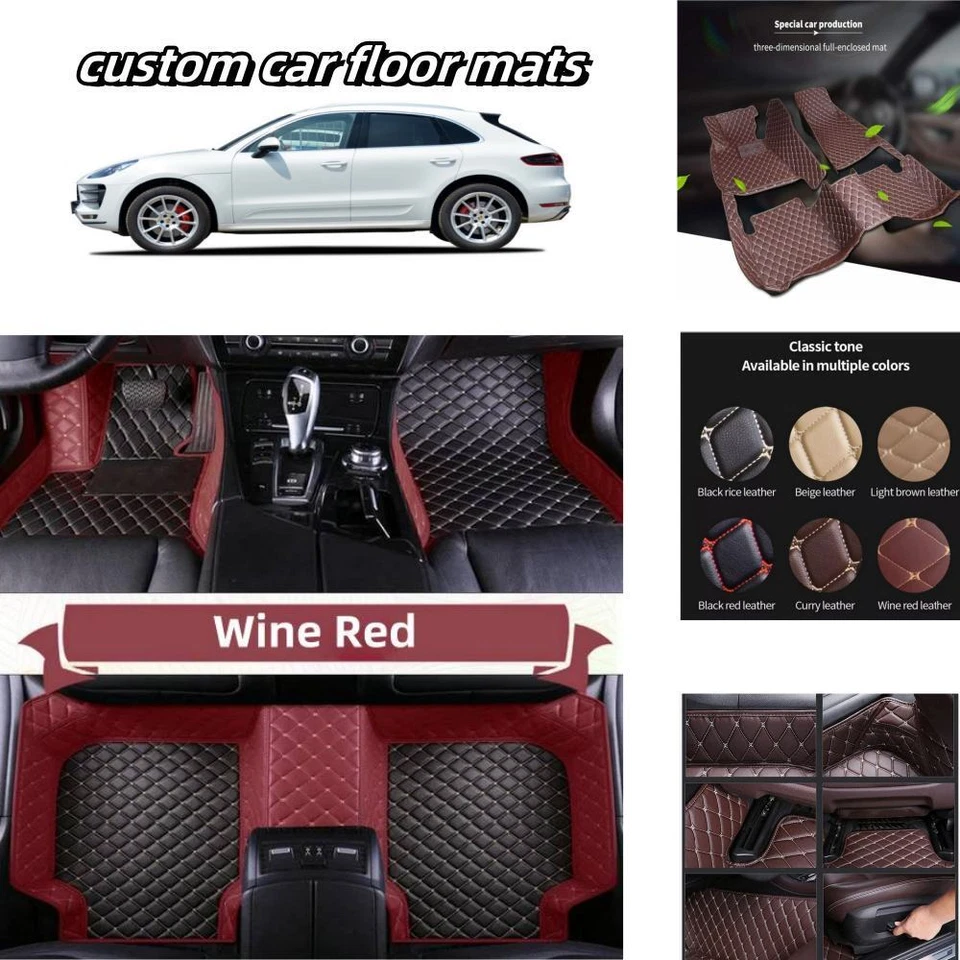 For Mercedes Benz All Models Car Floor Mats Custom Carpets Waterproof Liner Rugs Foto 4 de 4