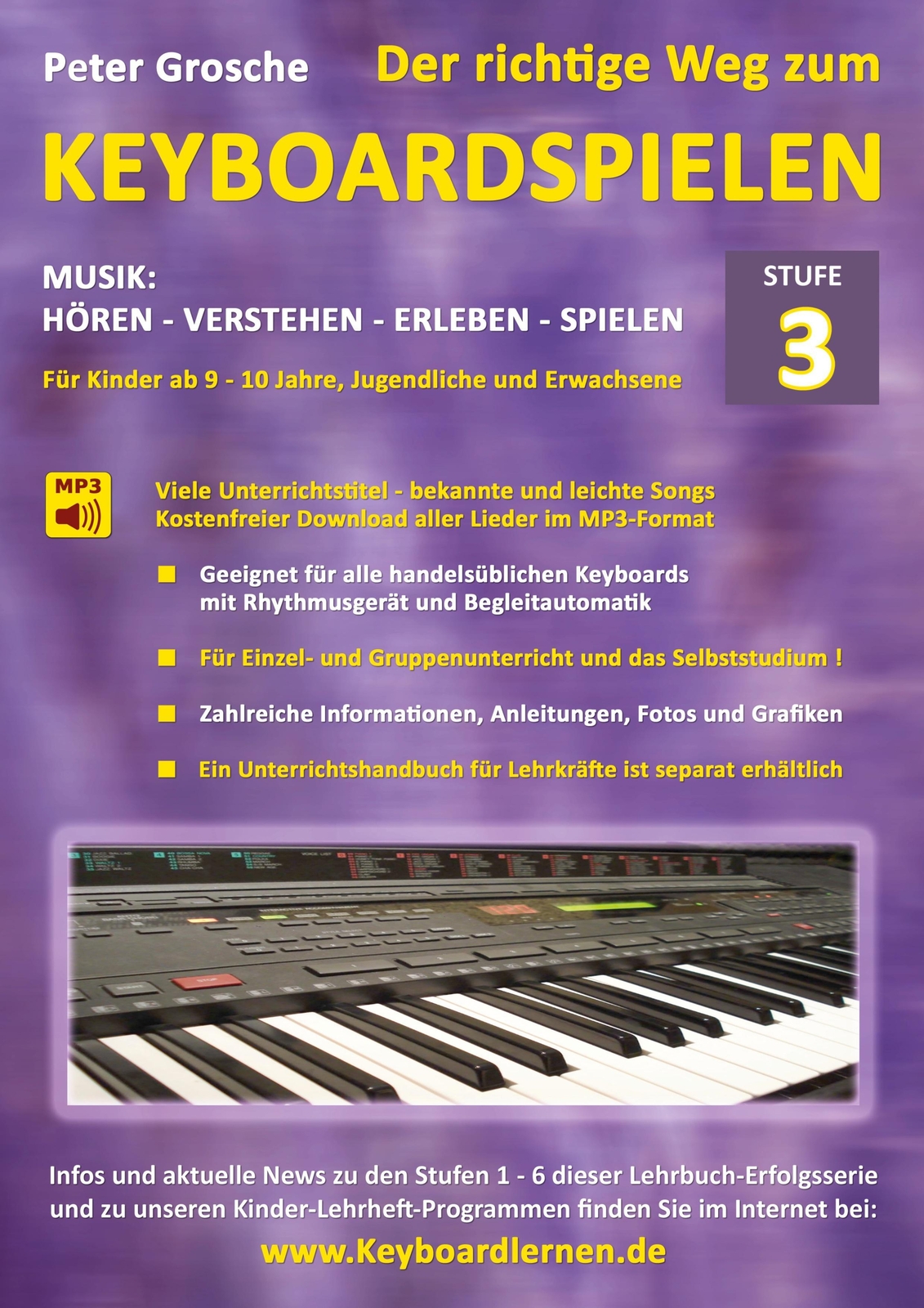 Thumbnail - Der Richtige Weg Zum Keyboardspielen (stufe 3) Peter Grosche