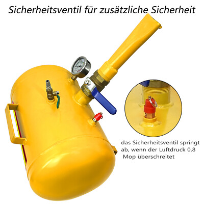 Reifennotfall-Set 20L - Airbooster + Starthilfe 12V für Pannen & Reifendruck