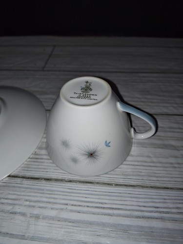 Royal Doulton Thistledown Vintage Mid Century Modern Espresso Cup & Saucer - Picture 8 of 10