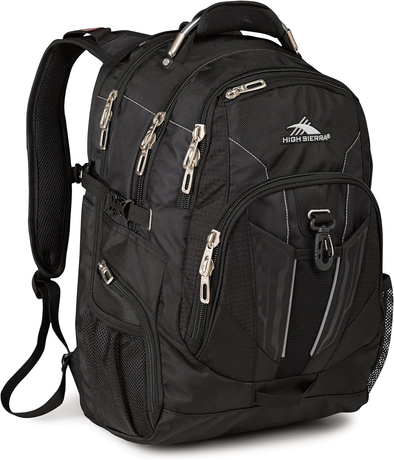 High Sierra XBT - TSA Laptop Backpack, Black, One Size Size,