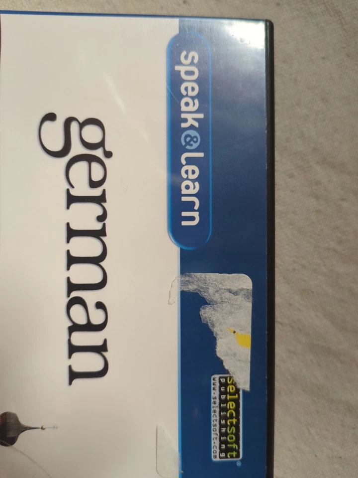 Selectsoft Publishing Habla y Aprende Alemán para PC, Mac (Nuevo Precintado) Foto 2 de 4