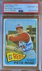 👍Pete Rose 1965 Topps PSA/DNA GEM MT 10 Signed Baseball Card👍