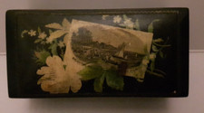 BLACK MAUCHLIN WARE - BRIGHTON CHAIN PIER / WEST PIER VIEW - 1880's
