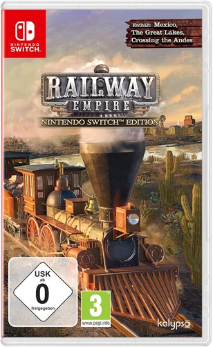 Railway Empire Nintendo Switch Edition UNUSED SEALED BRAND NEW