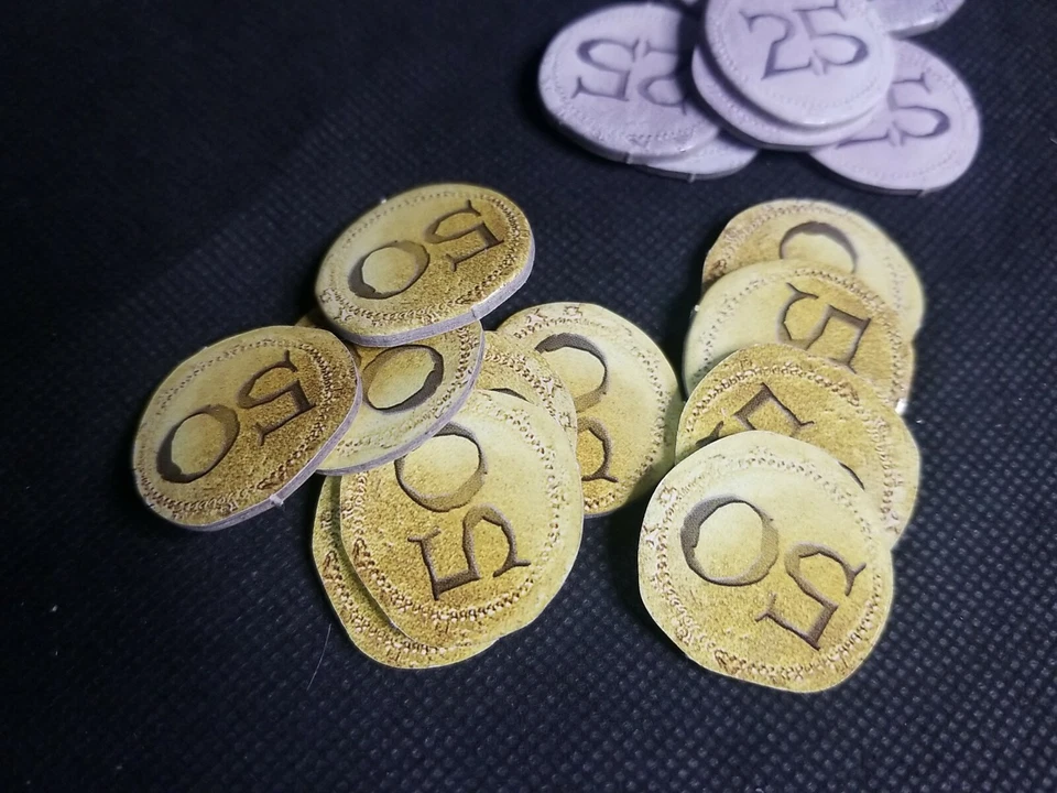 加勒比海盗大师海洋游戏钱币双币替换件 * — 第 2/4 张图片