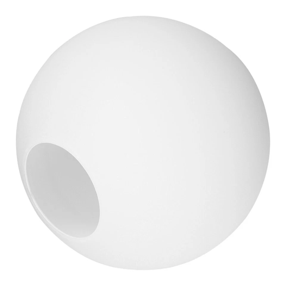 Frosted Glass Lampshade Replacement Shades for Pendant Lights Bulb Covers Bare - Image 2 of 4
