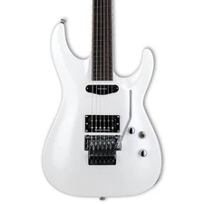 ESP LTD Horizon Custom '87 Electric Guitar, Ebony Fingerboard, Pearl White