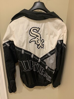 MLB CHICAGO WHITE SOX - Hoodie Windbreaker Tracksuit jacket LARGE 