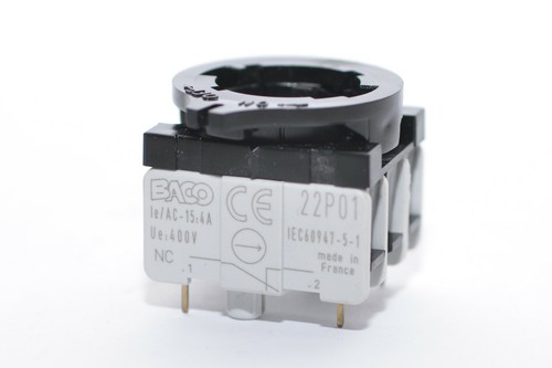 Kontaktelement mit 3-fach Adapter von BACO Typ 223P02, Printanschluss / NC, NOS - Picture 6 of 8