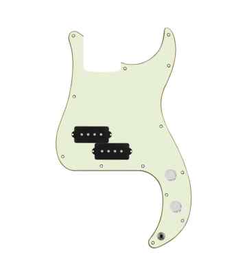920D Custom Precision Bass Loaded Mint Green Pickguard w/Hot Drive Pickups