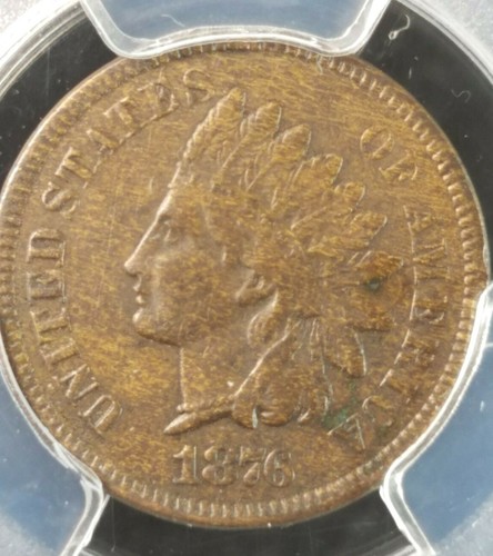 1876 Indian Head Cent PCGS XF40 2124.40/30199905 Exquisite Coin Rare - Picture 7 of 8