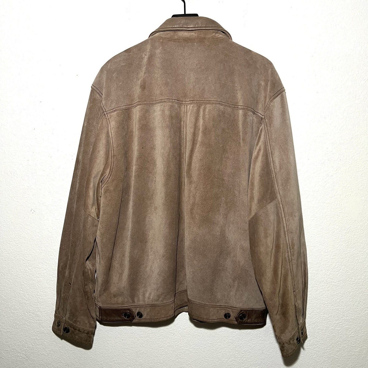 The Territory Ahead Suede Leather Jacket Size Large | eBay
