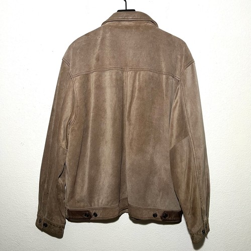 The Territory Ahead Suede Leather Jacket Size Large - Picture 2 of 7