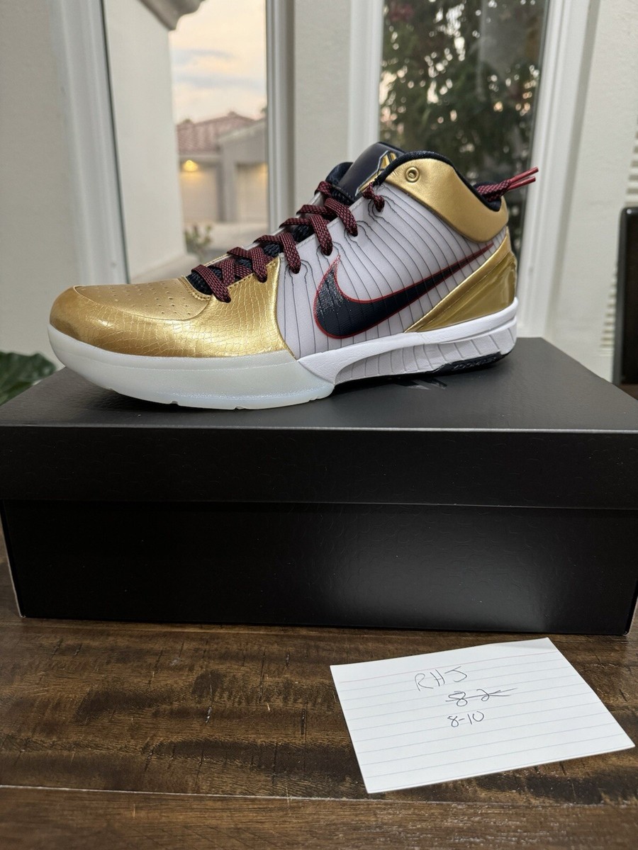 Nike Kobe 4 Protro Gold Medal Size 11.5M US - FQ3544100- NIB