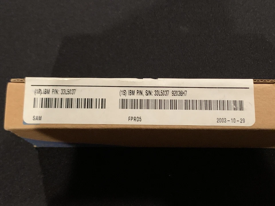 New In Box IBM 256MB 184-Pin PC2100 DDR SDRAM RAM Memory CL2.5 ECC 33L5037 - Image 3 of 3