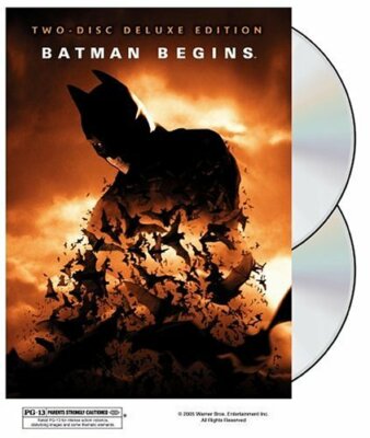 Batman Begins (DVD, 2005, Two-Disc Deluxe Edition) NEW