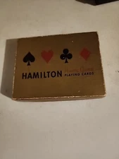 VINTAGE HAMILTON PLAYING CARDS IN BOX, Boats*************