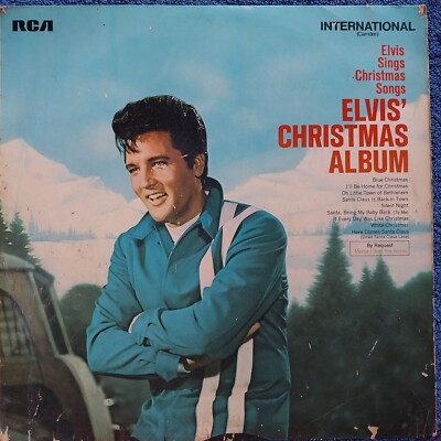 Elvis Presley: Elvis' Christmas Album 12'' Vinyl LP 1970