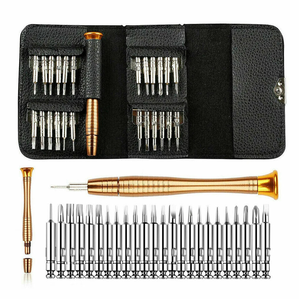 Mobile Phone 25 in 1 Repair Tool Kit Screwdriver Set iPhone iPod iPad Samsung UK - Image 2 of 4