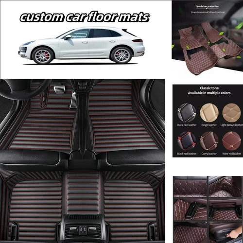 Custom Fit For Infiniti All Models Car Floor Mats Luxury Carpets All Weather Rug - Bild 71 von 76