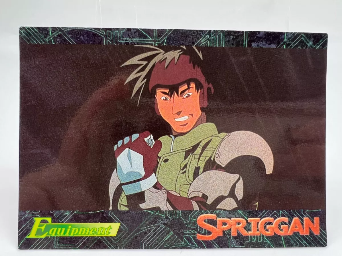 SPRIGGAN card SHINSEISHA Japanese Vintage Rare F/S