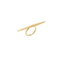 NEW MICHAEL KORS GOLD TONE,TRIBAL STICK WOMEN'S RING SIZE 7-MKJ4511