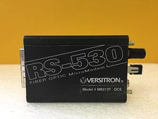Versitron RS-530 M6213T-DCE 64K, 2 kM Disance,  Fiber Optic Micro Modem. Tested!