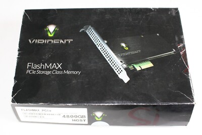 WD/HGST FlashMax II 4.8TB NVME PCIe SSD VIR-M2-LP-4800-2B 0T00819 Dell MFN4H