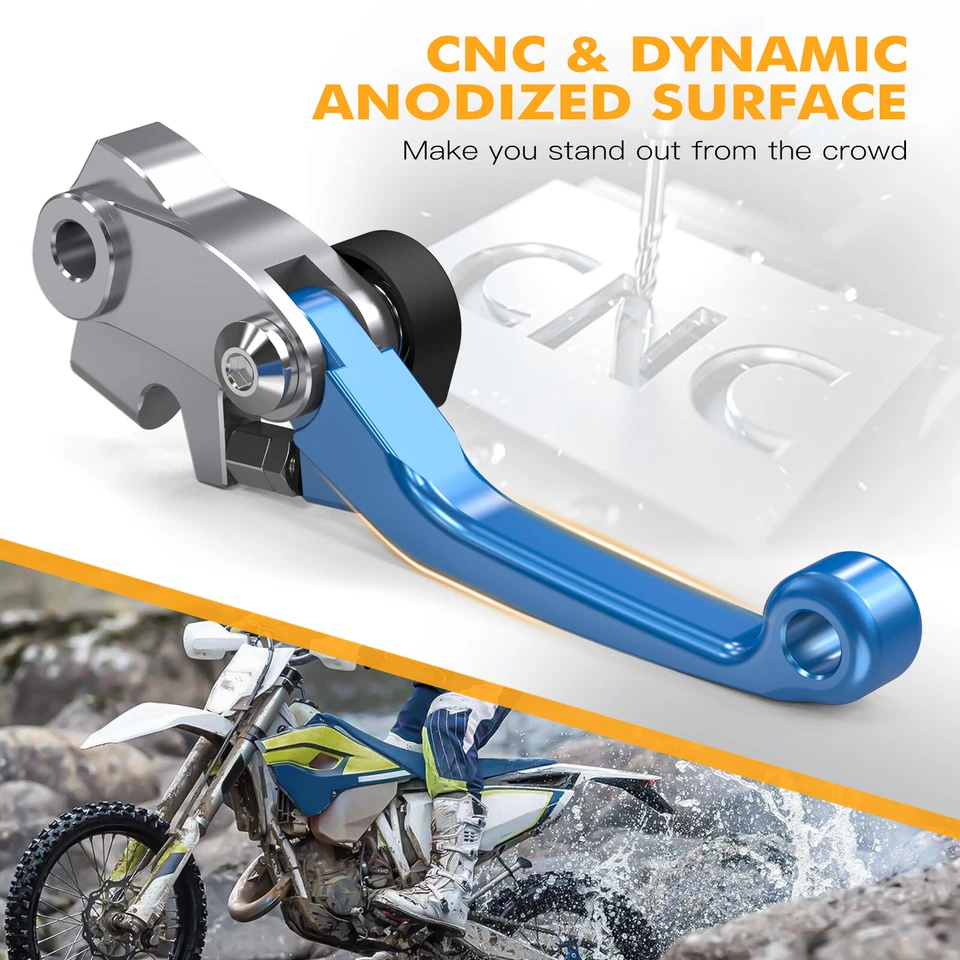 Palancas de embrague de freno CNC para Husqvarna TE150i TE250i TE300i FE250-501 2022-2024 Foto 4 de 4