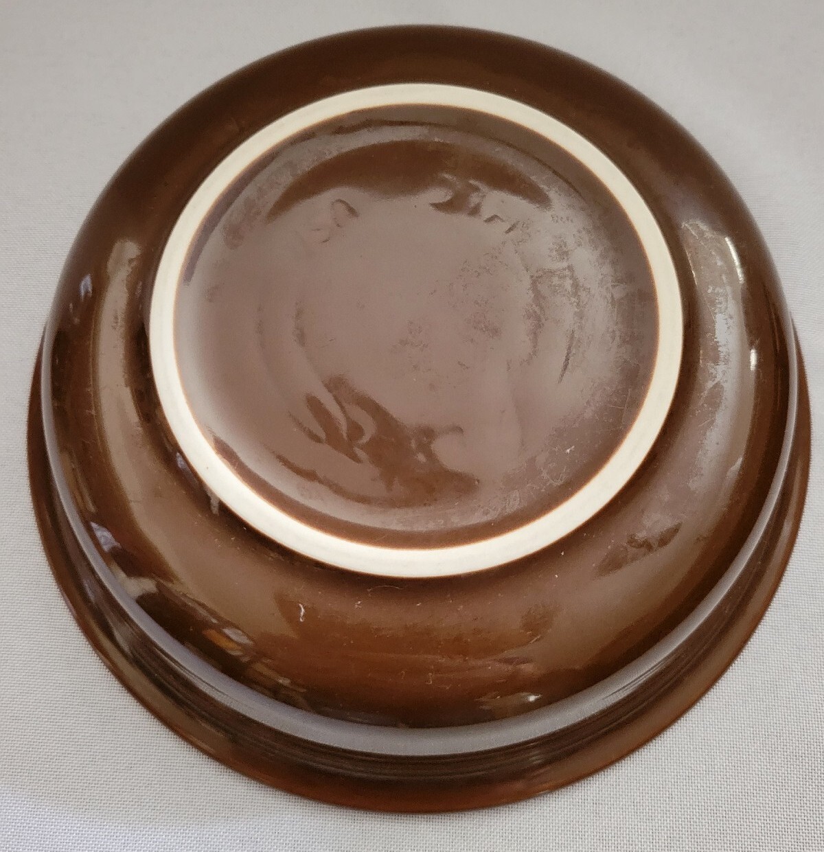 SET OF 2 HOMER LAUGHLIN FIESTA CHOCOLATE BROWN SOUP BOWLS 7"