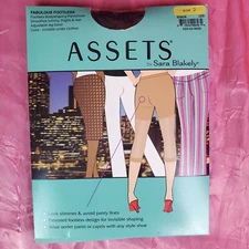 Assets by Sara Blakely Size 2 Shapers Mig-thigh Control Spanx Black