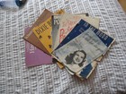 SHEET MUSIC X 7 DEANNA DERBIN WINIFRED ATWELL JOB LOT COLLECTIBLE VINTAGE