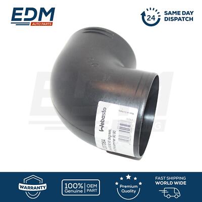 Webasto or Eberspacher 90mm 90° Bend Ducting Elbow Connector(1320706A)