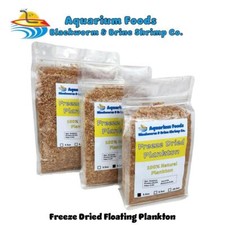 FREEZE DRIED PLANKTON - IDEAL FOR SALTWATER FISH, TROPICALS, CORALS  SMALL FISH