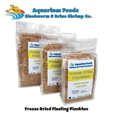 FREEZE DRIED PLANKTON - IDEAL FOR SALTWATER FISH, TROPICALS, CORALS & SMALL FISH