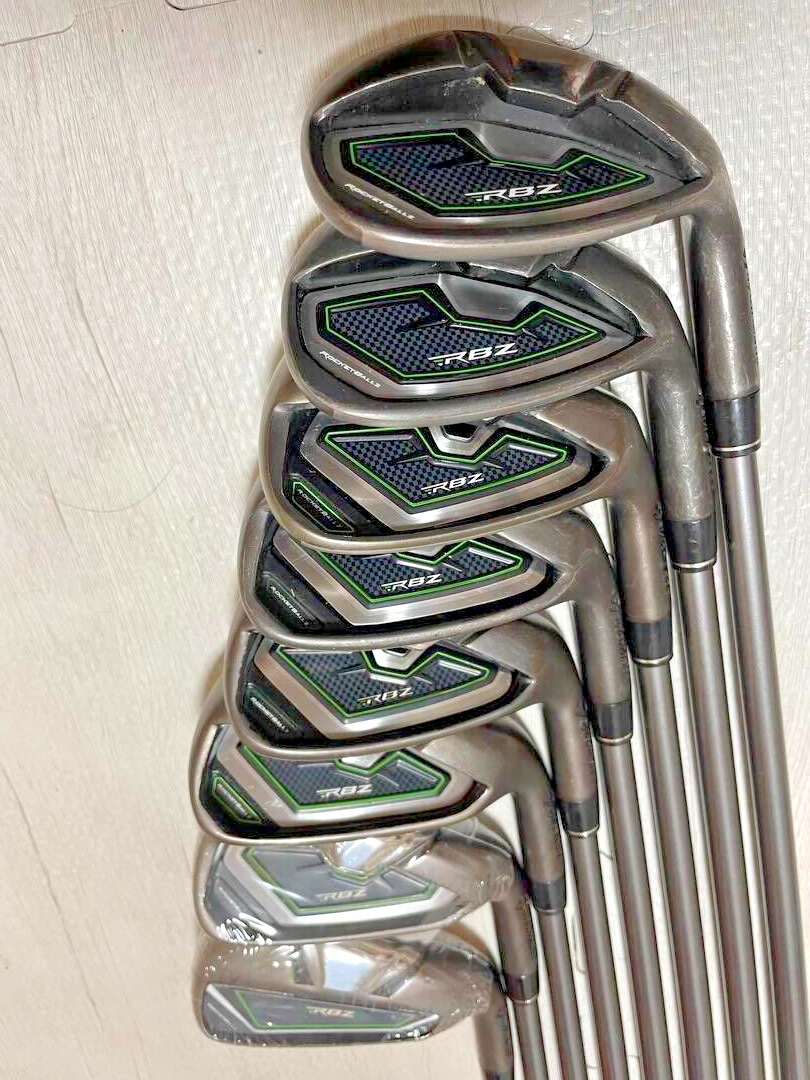 Taylormade RBZ Iron Set 8pcs 59 Pw Aw Sw RBZ RFlex Right Hand eBay